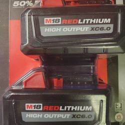 BRAND NEW MILWAUKEE 2-PACK BATTERY! 