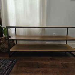 Industrial Metal & Wood TV Stand / Media Console (54")