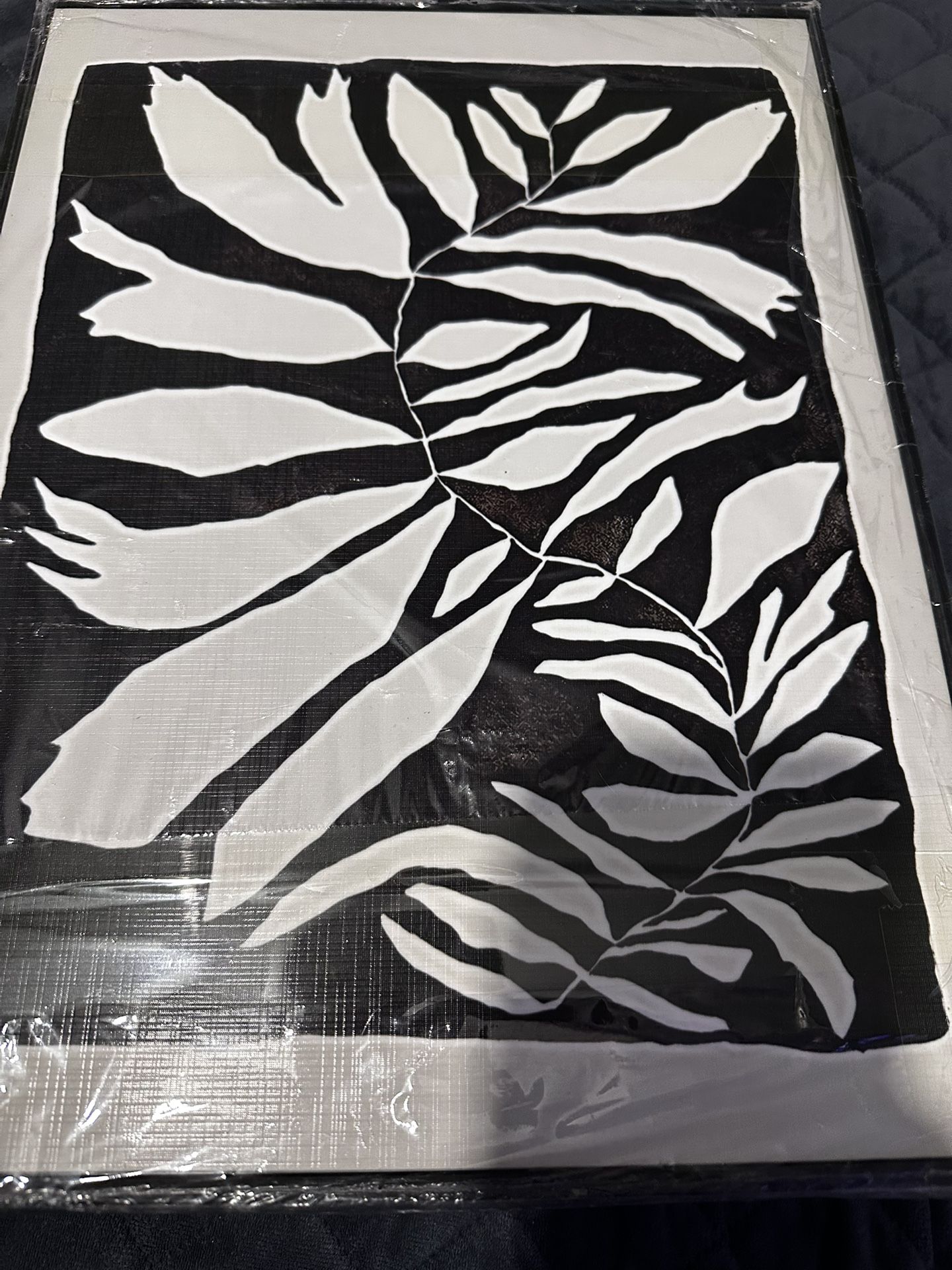 Black Framed Wall Art -NEW