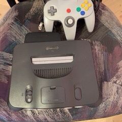 Nintendo 64 With Controller