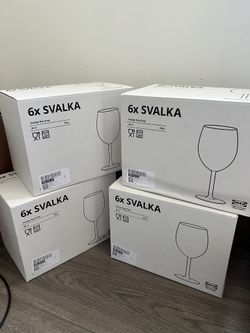 24 Stem Glasses