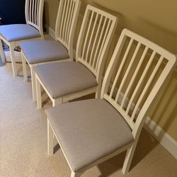 Brand New IKEA Table And 4 Chairs 50 By 31 Inch 