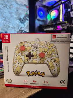 Nintendo Switch Pokémon Controller (Pikachu)