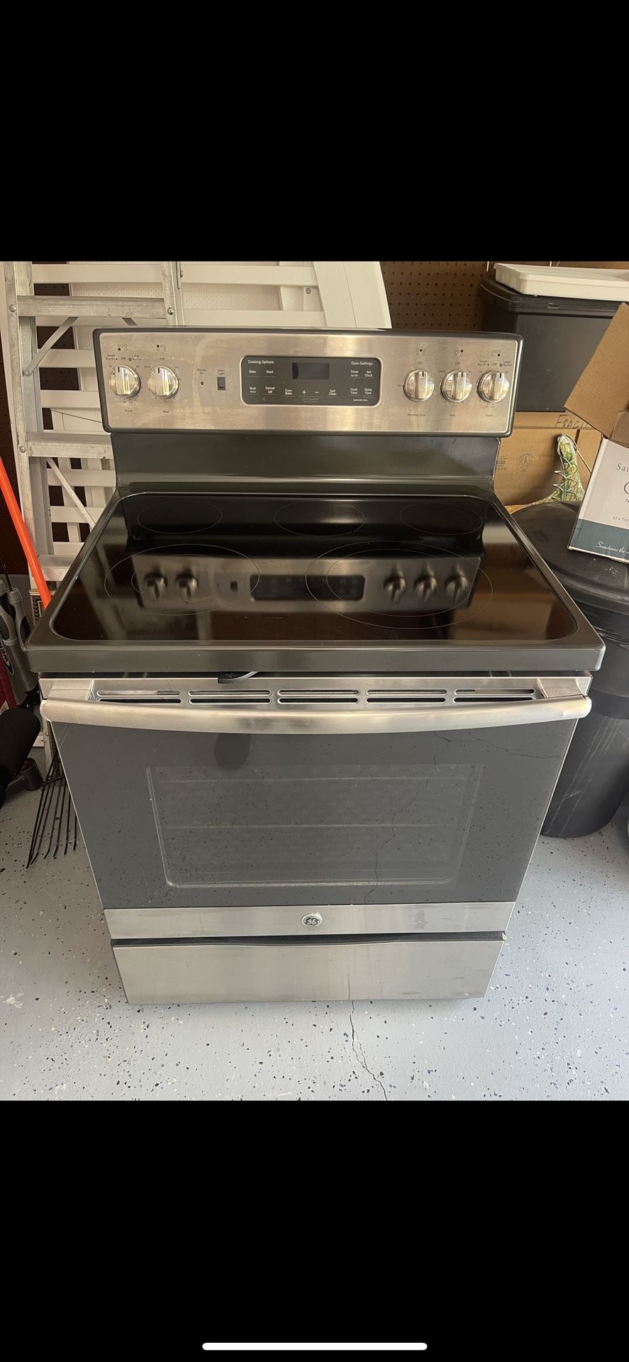 Ge Stainless Steel Stove