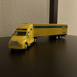 Yellow Penske Truck Rental Metal Toy