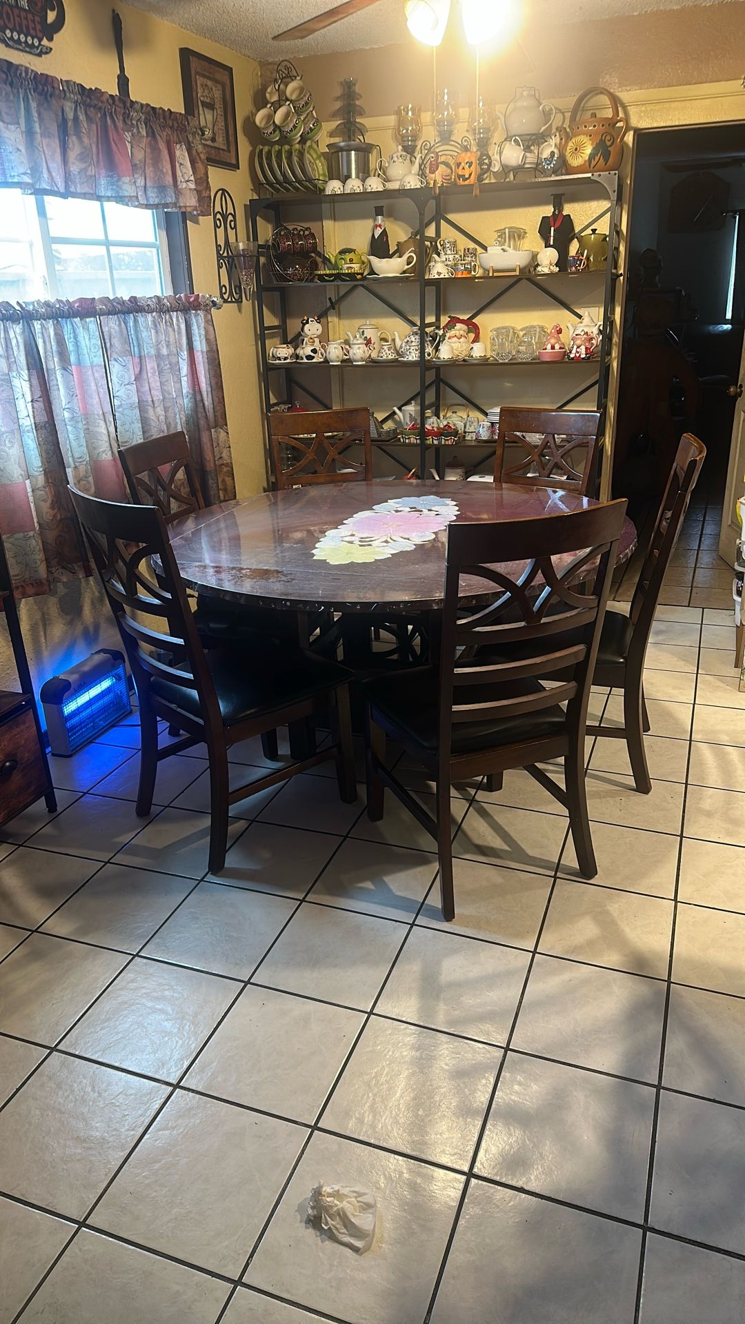 Table Set With 6 Chairs For Sale $150