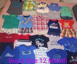 Boy's Size 12 Month Bundle