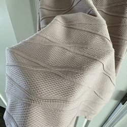 Textured Beige Dress