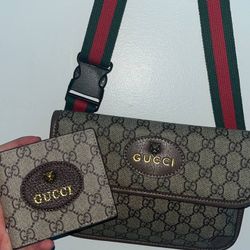 Neo Vintage GG supreme bag, and wallet