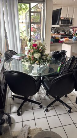 Glass table