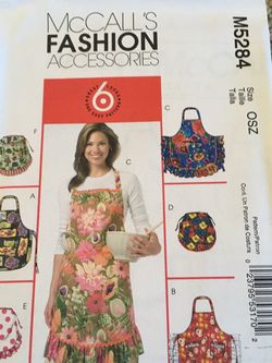 New Sewing Patterns For Aprons And Accessories $5 Each