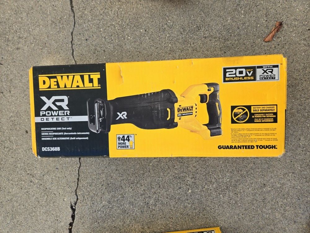 Dewalt 20v Sawzall Brushless XR Brand New Tool Only