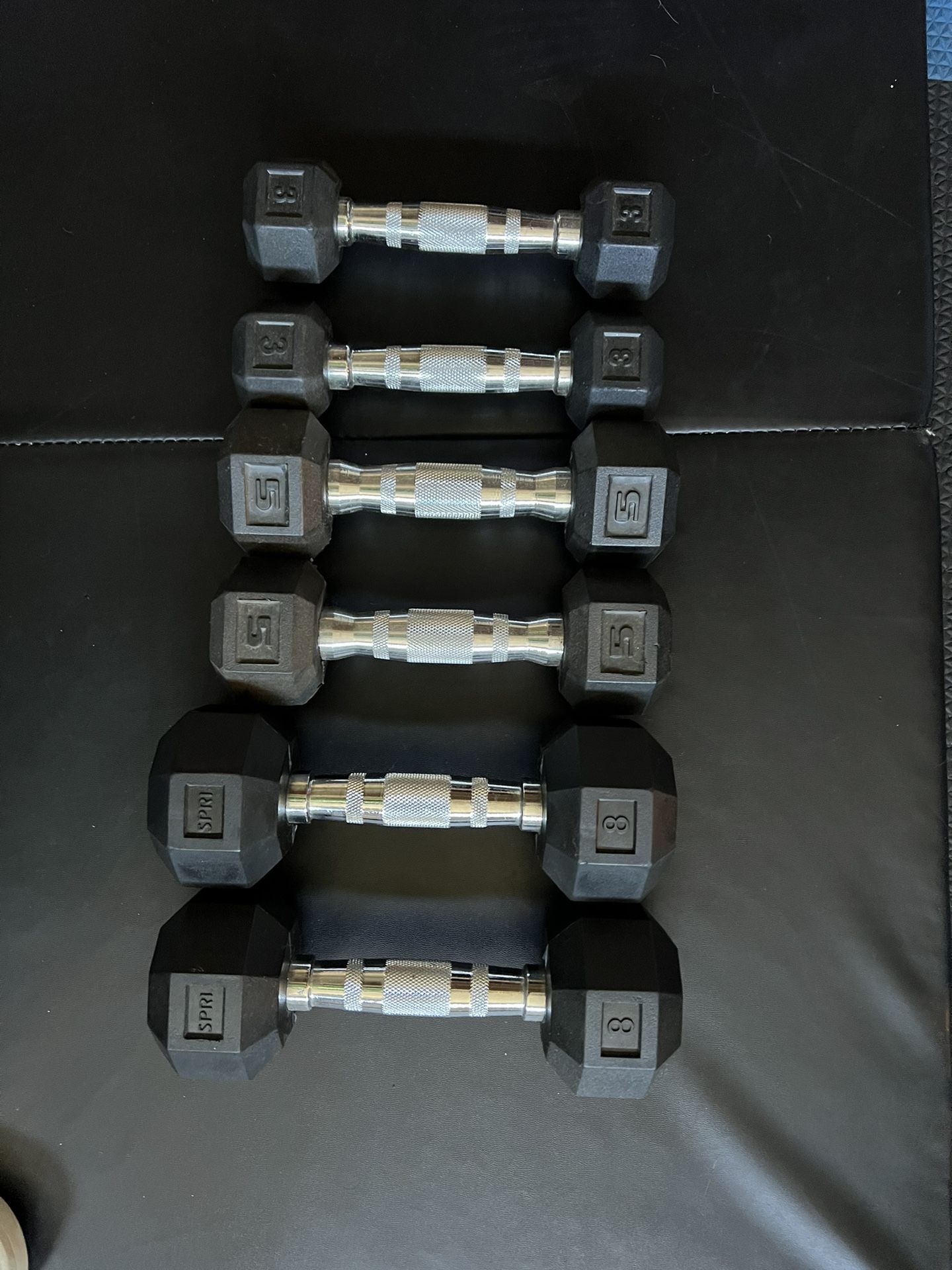 New Dumbbells / Hex / 3,5@8s/ All Sets Sell Together 