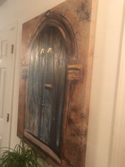 Large oil paint on canvas