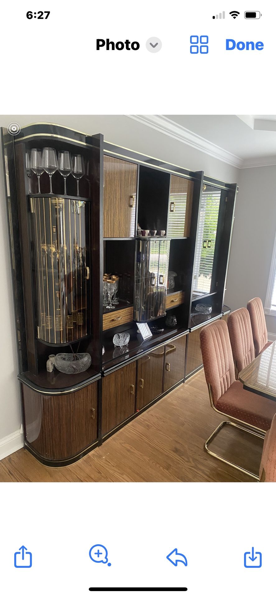 Antique German Credenza And Furniture