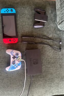 Nintendo switch with extra controller