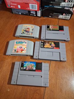 Nintendo games $35 each pick up near 51st Avenue and Greenway authentic