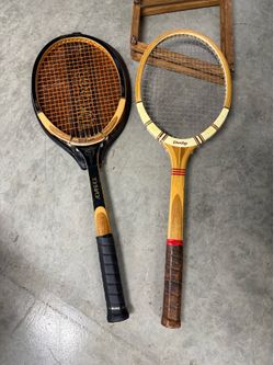 Tennis rackets- vintage