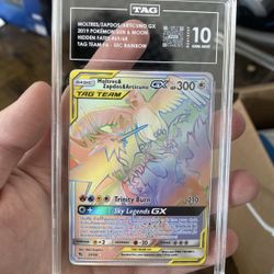 Moltres & Zapdos & Articuno GX (Secret) 69/68 Hidden Fates Holo