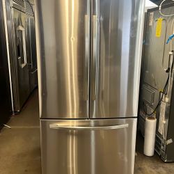 NEW OPEN BOX SAMSUNG FRENCH STYLE REFRIGERATOR 