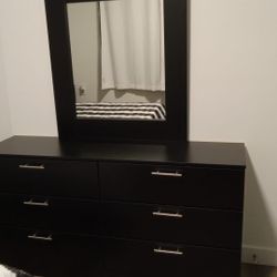 Mirror and Dresser for Sale (Not Free). Ask for Price.
