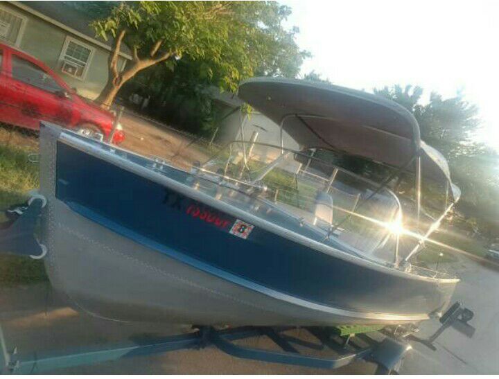 1963 Duracraft Aluminum Boat 50hp for Sale in Point, TX - OfferUp