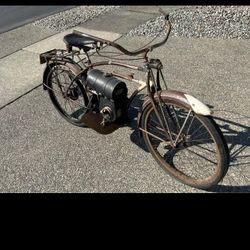 Vintage 40's Motor Bike..