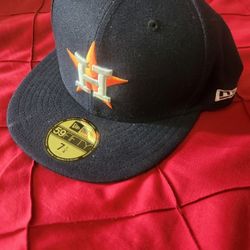 2021 World Series Astros On-Field Cap 7 1/4 