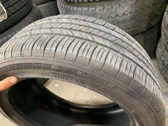 235/45/18 Goodyear used tire good tread