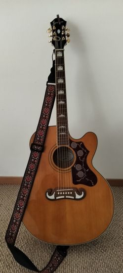 Epiphone JS-200EC Studio Acoustic Guitar