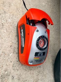 Black and decker air inflator