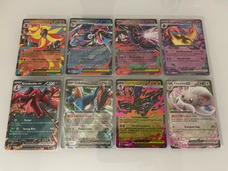 Pokemon ME Chaos Rising EX cards