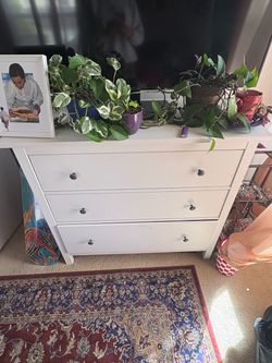 White dresser