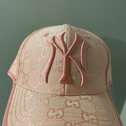 Gucci pink hat 