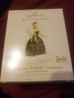 Barbie ornament 2006 edition