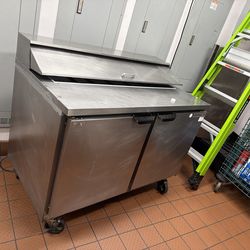 Commercial prep fridge