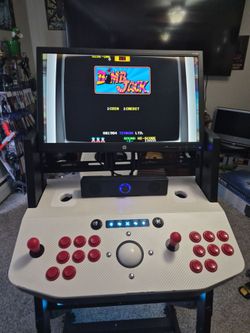 Retro arcade machine