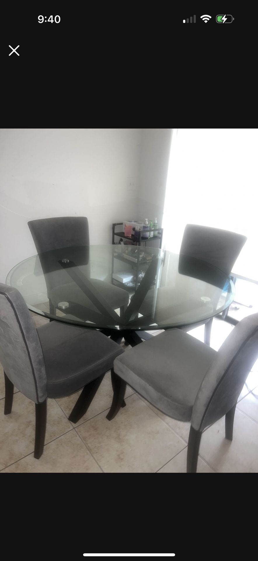 Dining Table- 4 Chairs