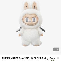 Labubu The monster angel In Clouds. Brand New In Box 