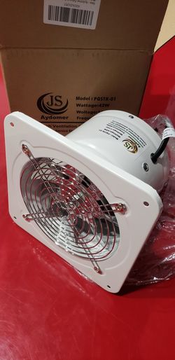 Exhaust Fan Ventilation Kit 6 Inch Through The Wall Ventilation Fan 290 CFM AC Motor With Back Drop Damper 42W 110V
. New