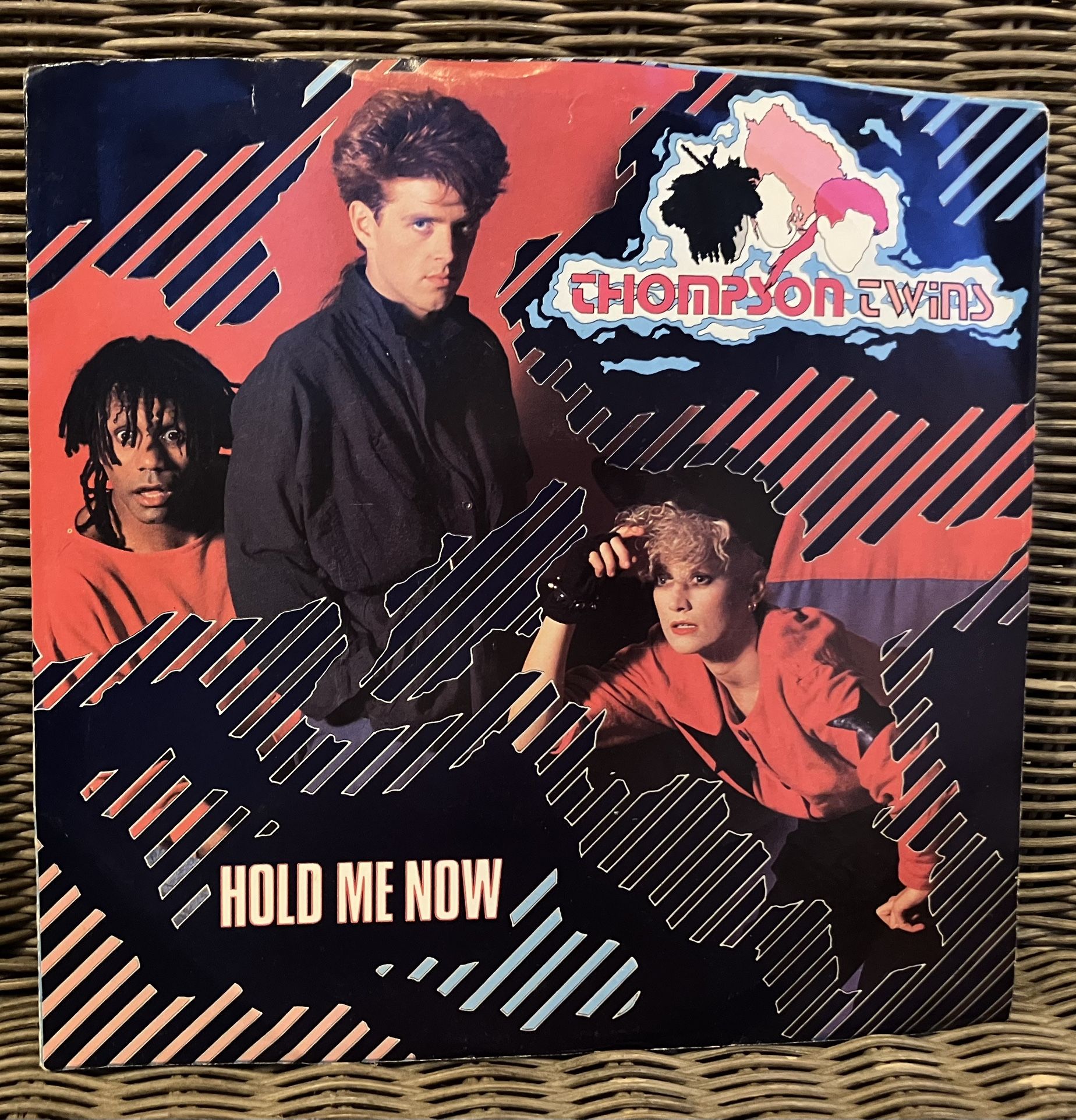 Thompson Twins “Hold Me Now” 7” Single