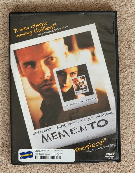 Memento DVD