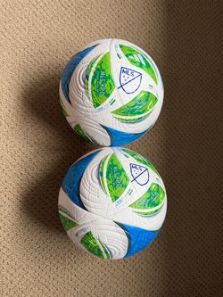 PRICE FIRM Adidas MLS Pro Major League Soccer 2025 Official Match Soccer Ball (Size 5 - Bundle of 2)