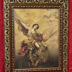 Cuadro Del Arcángel San Miguel