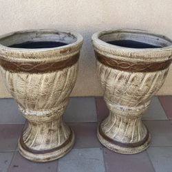 New Flower Pots Made Out Of Clay 
