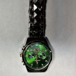 Green Statement Piece Watch