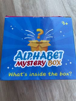Alphabet Mystery Box Kids Toy Age 3+