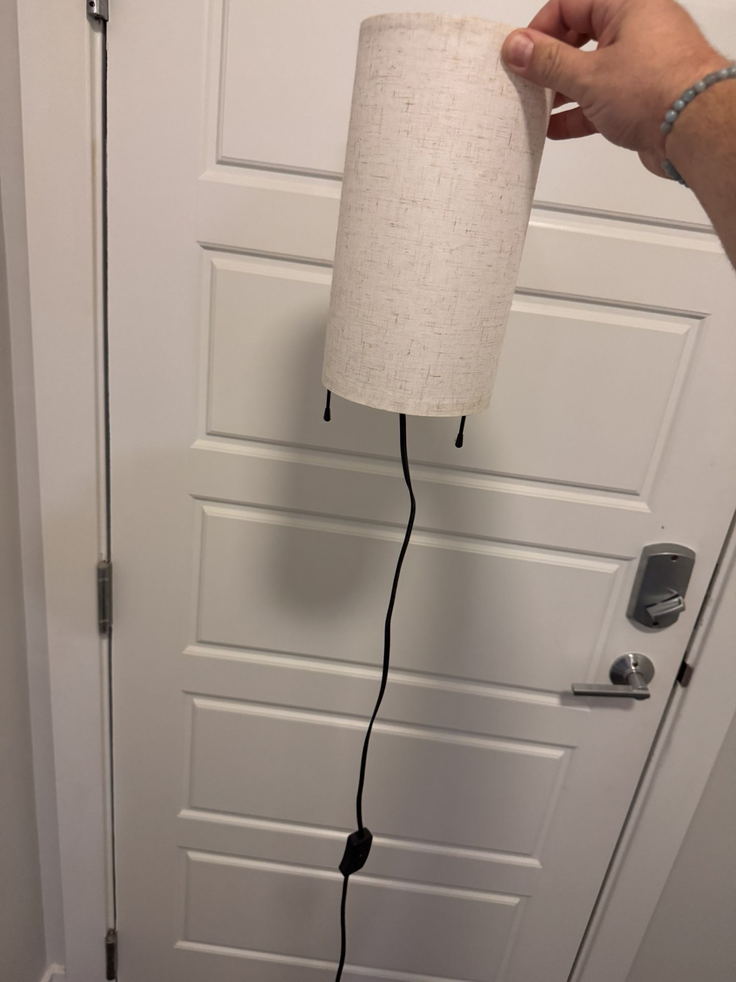 Set Of Two IKEA Simple Side Table Lamps $2 For Both 