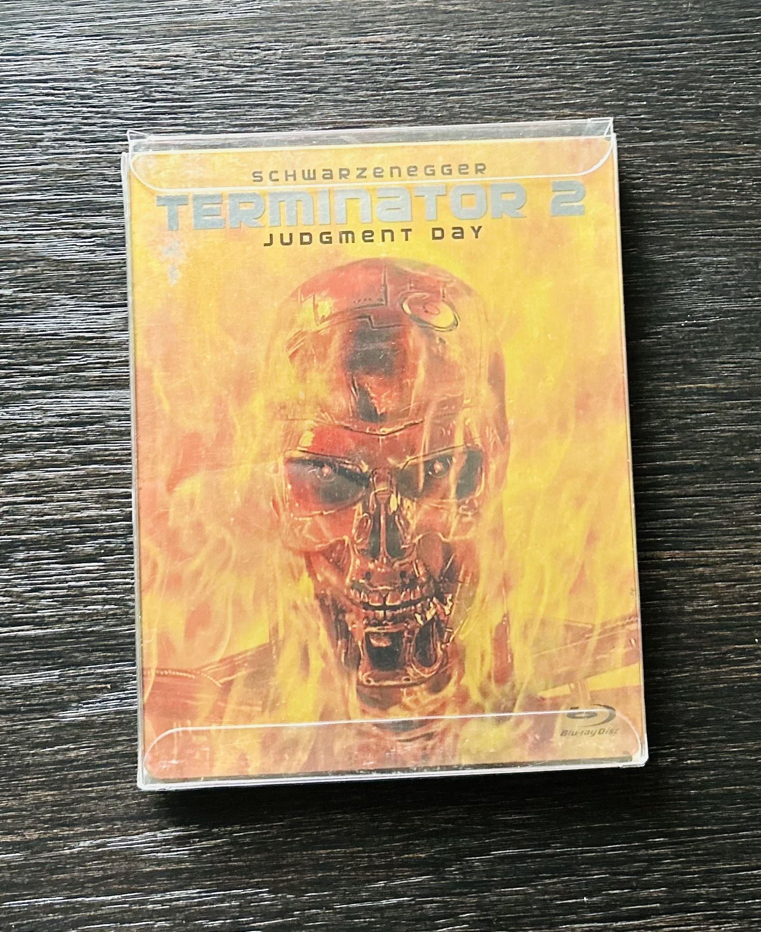 Terminator 2 Judgement Day Blue Ray Movie  Steelbook