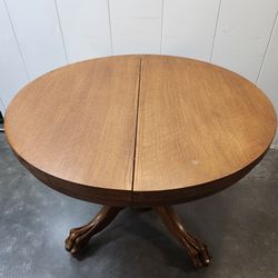 Antique table and chairs